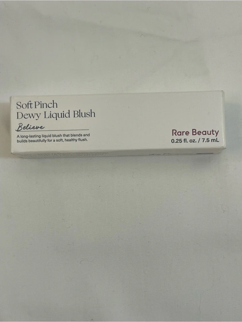 Rare Beauty Soft Pinch Dewy Liquid Blush - Believe (mauve brown)